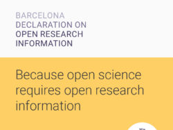 Coimbra Group signs the Barcelona Declaration on Open Research Information