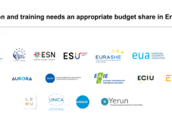 Education and training needs an appropriate budget share in Erasmus+
